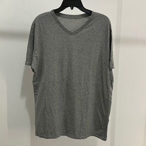 Mossimo Supply Co. Charcoal V-Neck Tee